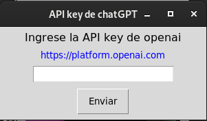 chatGPT api key