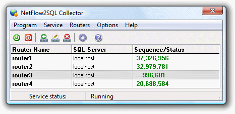 Yarovy NetFlow2SQL Collector 2.0.1052