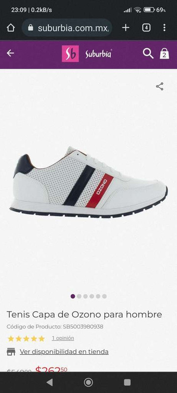 Tenis Suburbia capa de ozono blanco y negro varas tallas