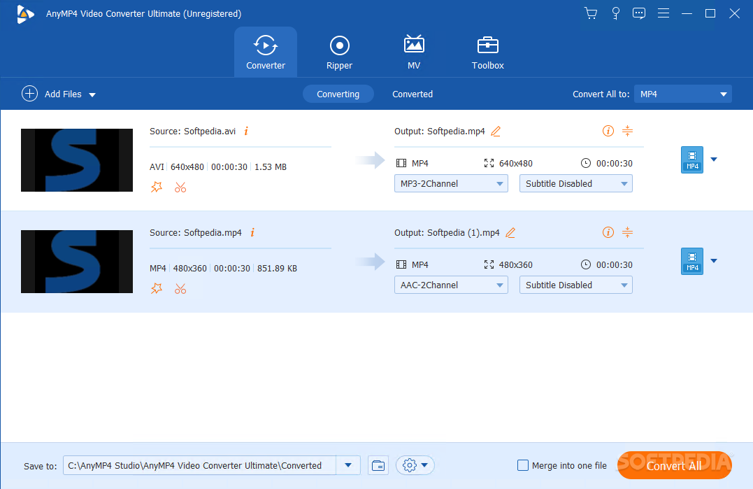 AnyMP4 Video Converter Ultimate 8.5.16 1