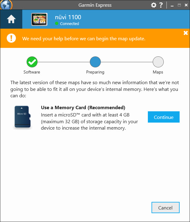 NaviTotal.com • View topic - Trouble installing N.America map on nuvi was  faulty SD card