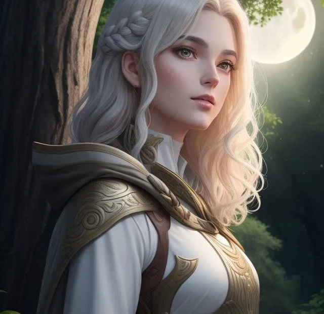 Unique Features of the Moon Goddess Selene Costume