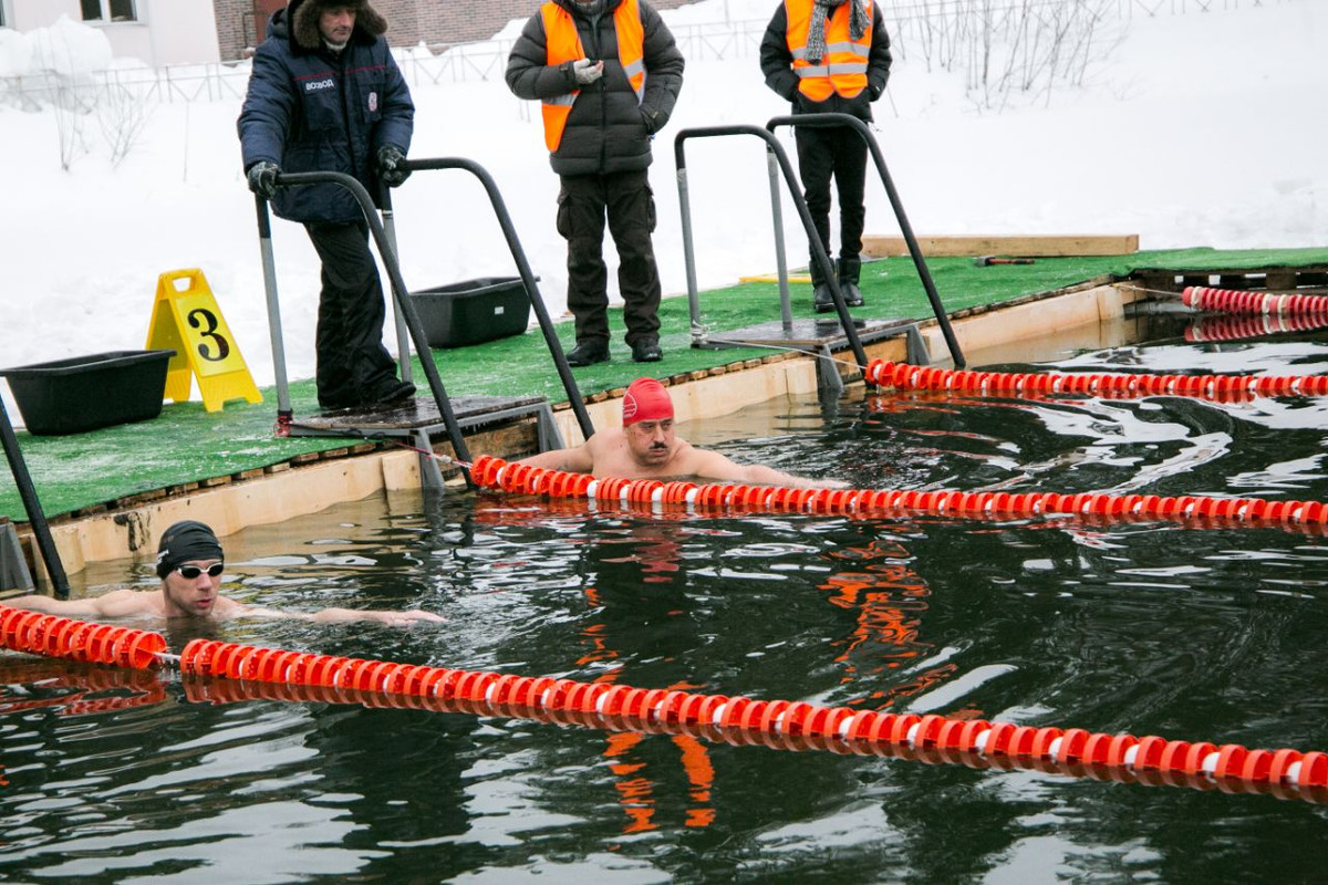 соревнования моржей