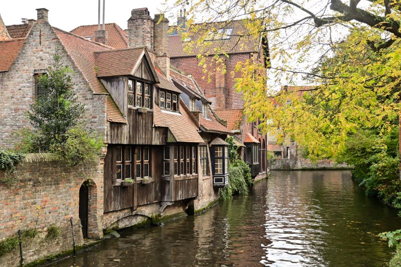 Otoño en Flandes - Blogs de Belgica - Día 2: El otoño en Brujas (6)