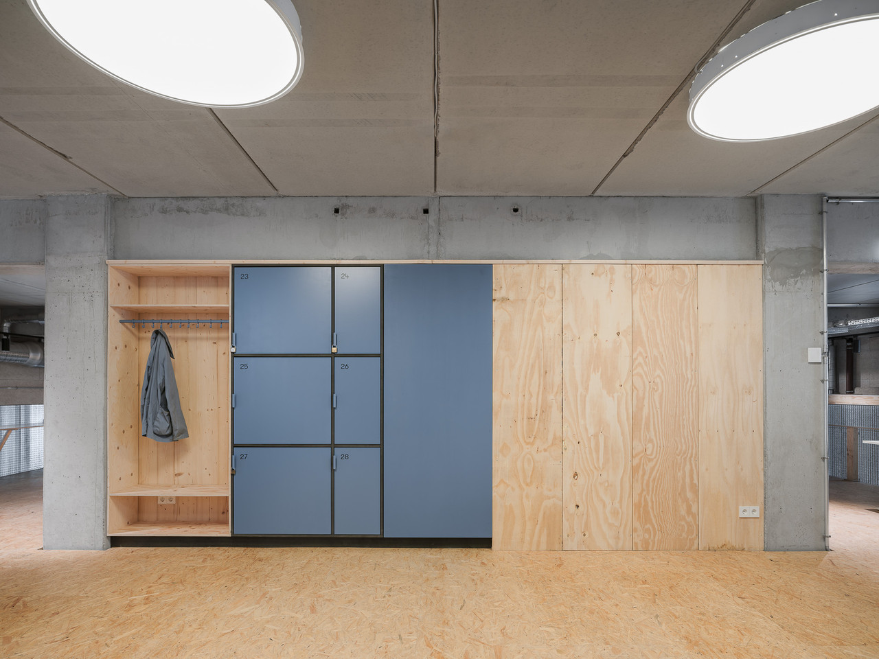 Lichtplanung im Arbeits- und Gemeinschaftsbereich des Impact Hub Berlin