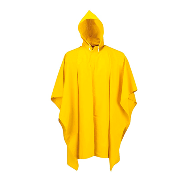 Poncho estándar amarillo