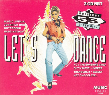 VA - Let's Dance - 55 Original Super Hits (3CD) (1995)