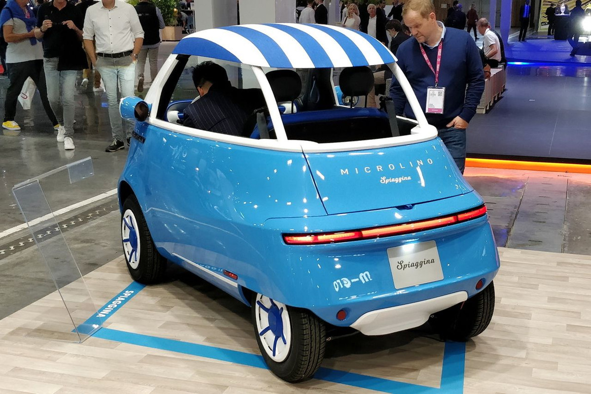 microlino spiaggina auto elettrica