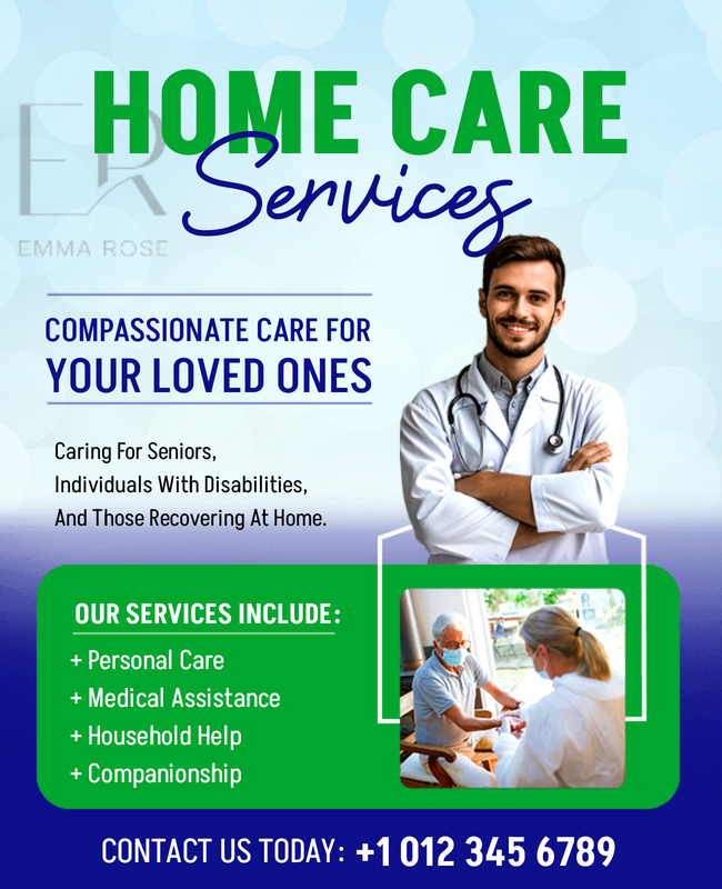 Home Care Services Flyer