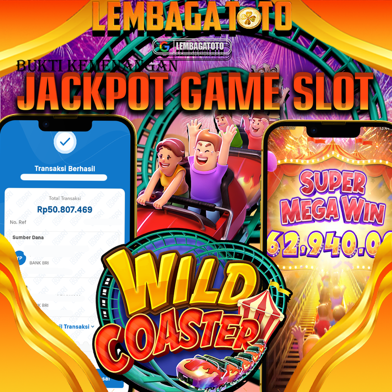 BUKTI JACKPOT 08 SEPTEMBER LEMBAGATOTO WILD COASTER  Rp.50.807.469,- LUNAS