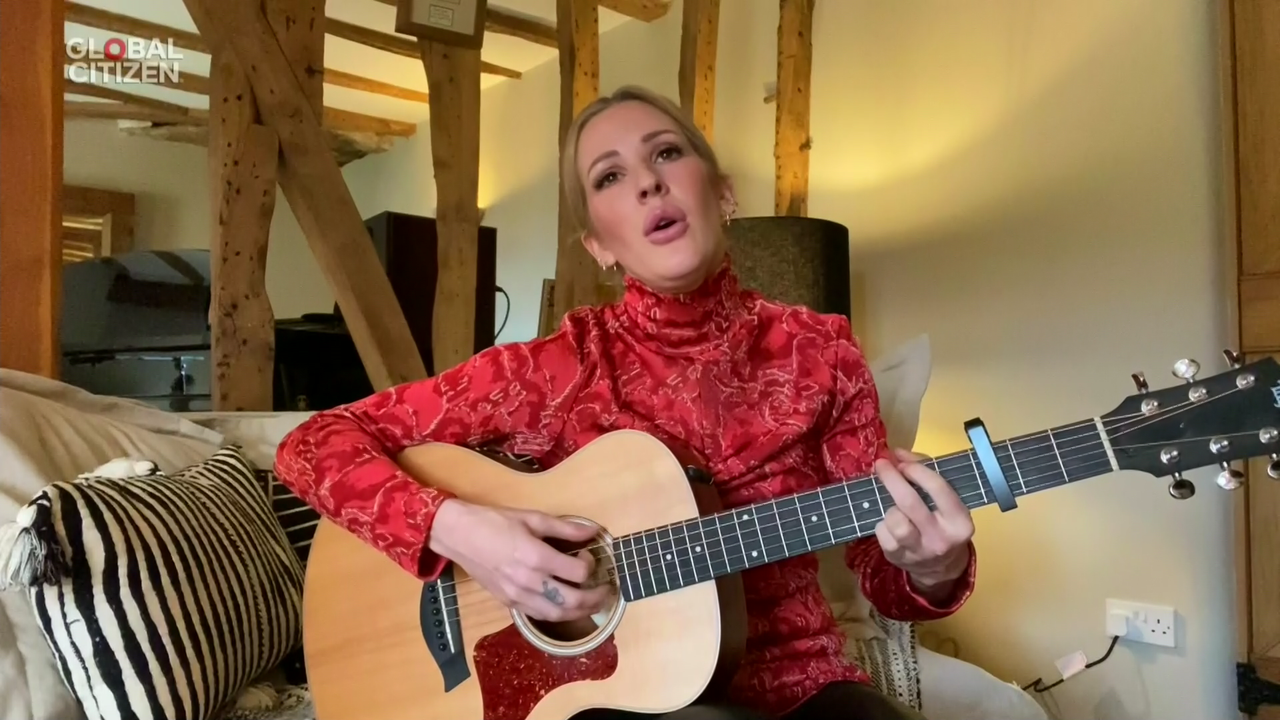 Ellie Goulding - Love Me Like You Do & Burn,One World Together At Home 2020,18 apr[(014526)2020-04-1