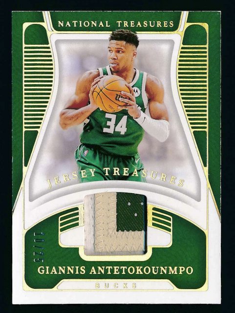 FICHE] 2021-22 PANINI NATIONAL TREASURES - Basketball Trading Cards
