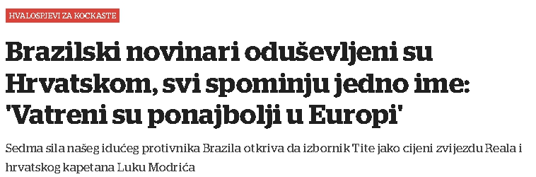 THE STRAITS TIMES:  ‘Hrvatska je nogometni Rocky Balboa! A taj vječni majstor opet je dotaknuo vrh...‘ Screenshot-7662
