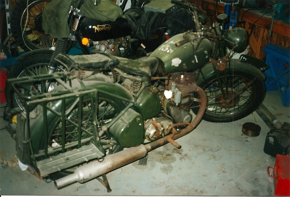 WWII BSA M20