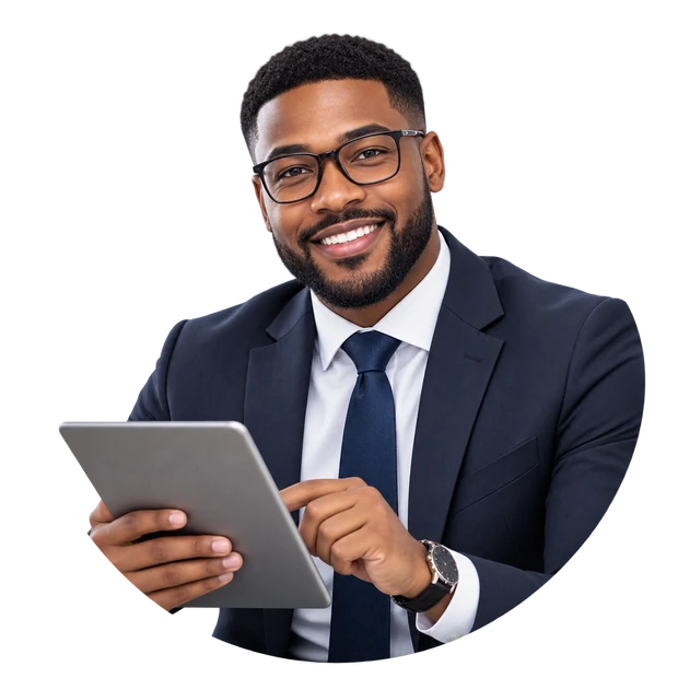 A Debt Rescue Team client reviewing their options at home