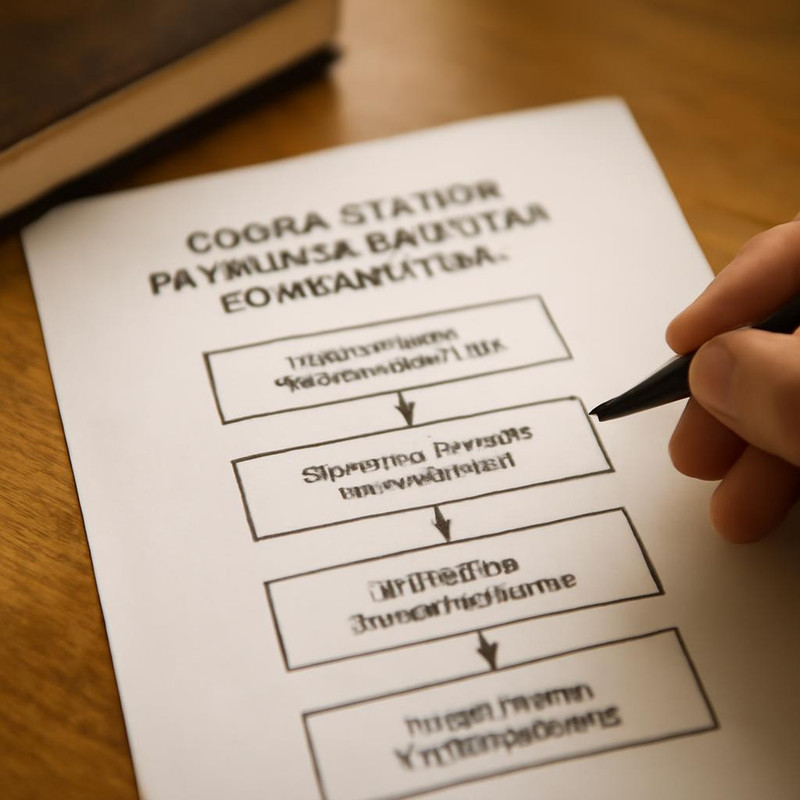 Схема этапов разработки инструкций по охране труда
