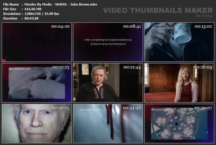 Murder By Medic S04E01 John Brown mkv
