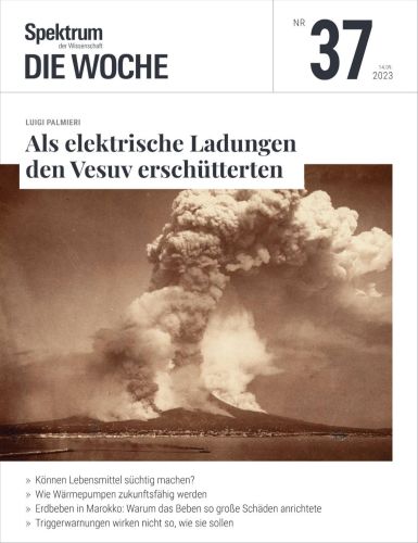 Cover: Spektrum der Wissenschaft Die Woche No 37 vom 15  September 2023