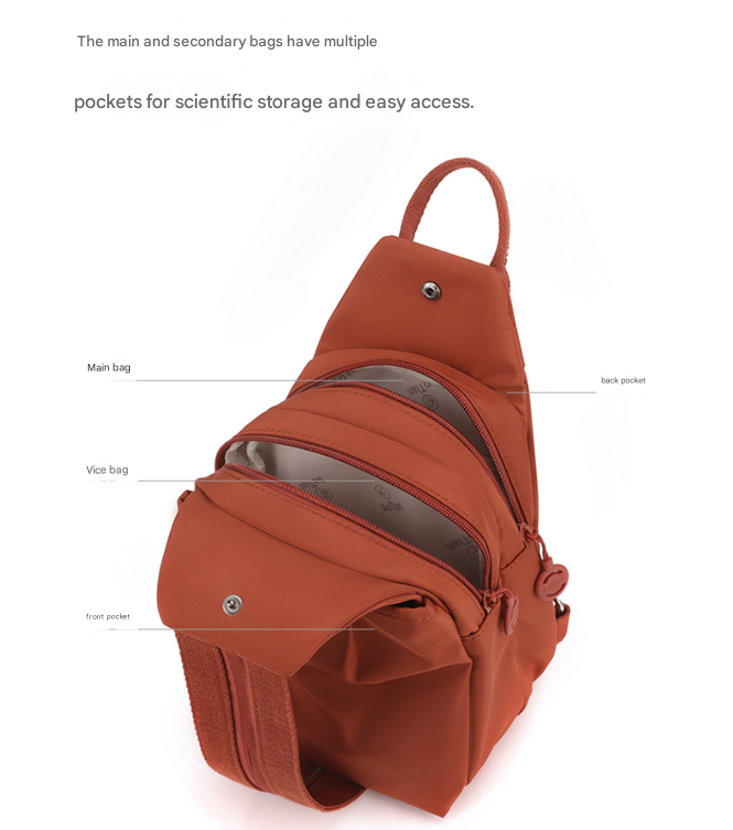 Grey Versatile Women's Convertible Mini Backpack & Sling Bag - Stylish Anti-Theft Oxford Cloth Daypack, Fits 9.7in iPad