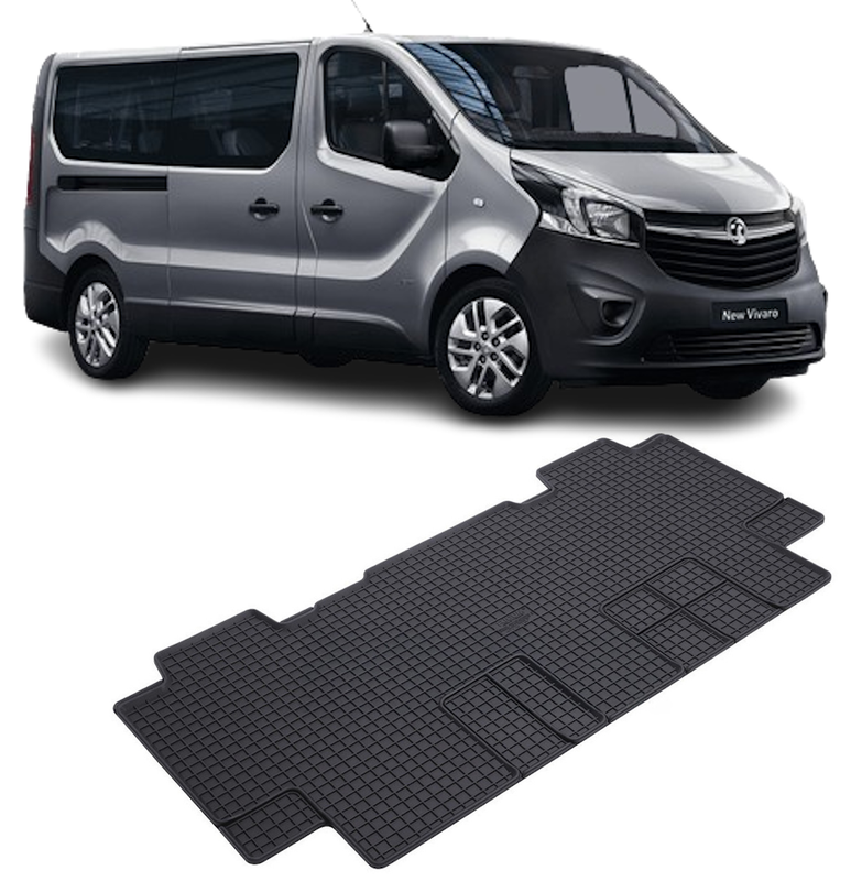 Set 1 covorase Opel Vivaro 5M 2020- 2. Řadaprezent, din cauciuc 100%, compatibile cu autoturismul OPEL Vivaro
