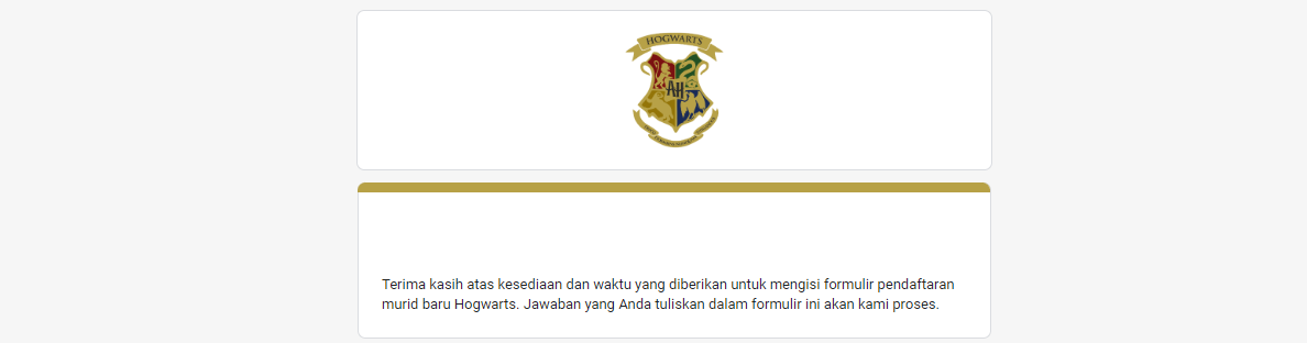 Sorting Hat Last Screenshot