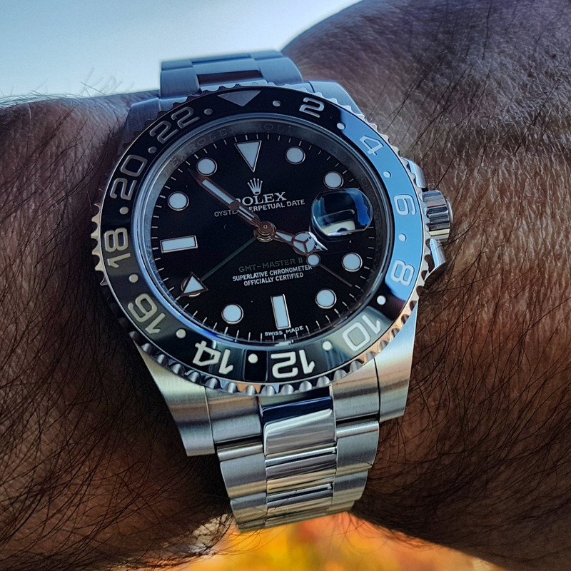 Rolex GMT Master II 40mm Ref 116710LN Cal. 3186 (1)