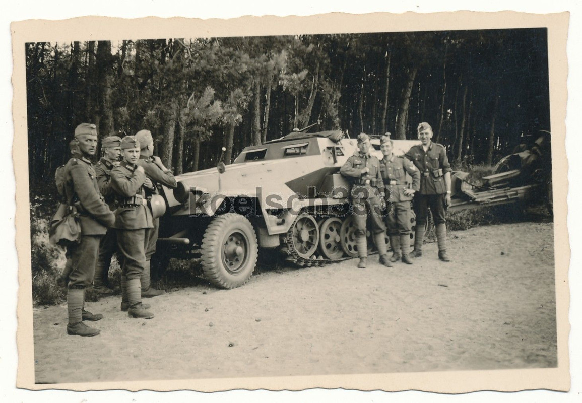 Foto Schützenpanzer Panzer Halbkette Sd.Kfz. Art