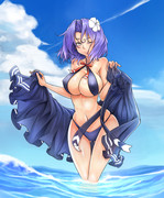 Bikini Tatsuta with skirt