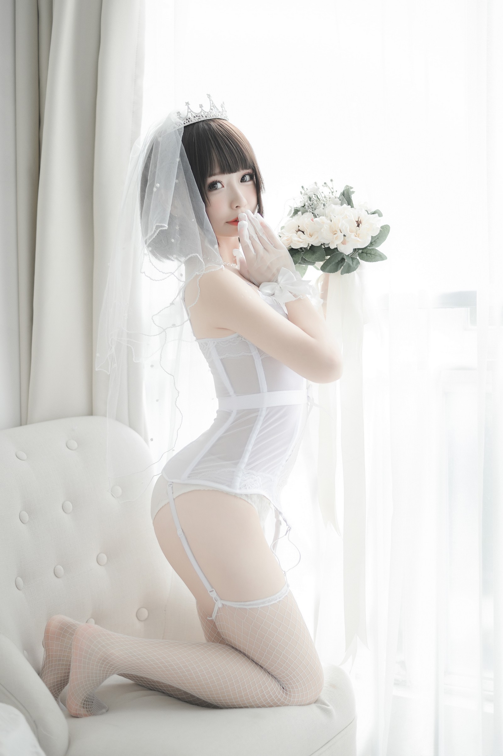 十万珍吱伏特（香川澪）婚纱主题写真合集｜42P｜593.1MB插图7