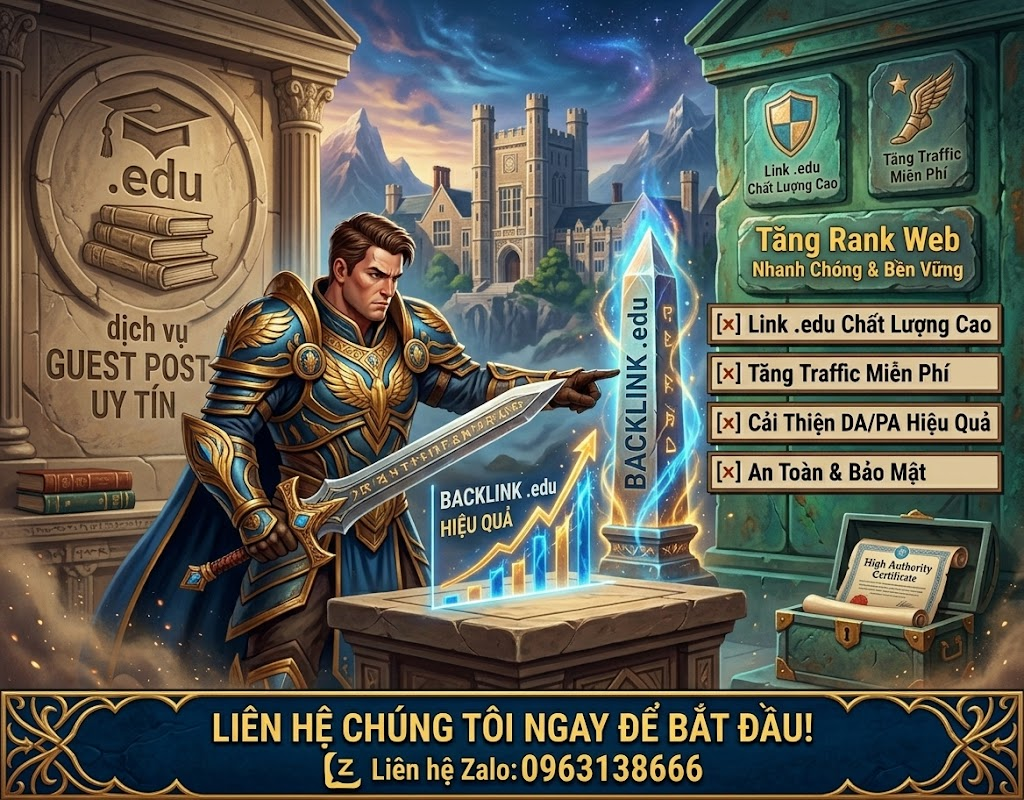 dịch vụ guest post edu backlink