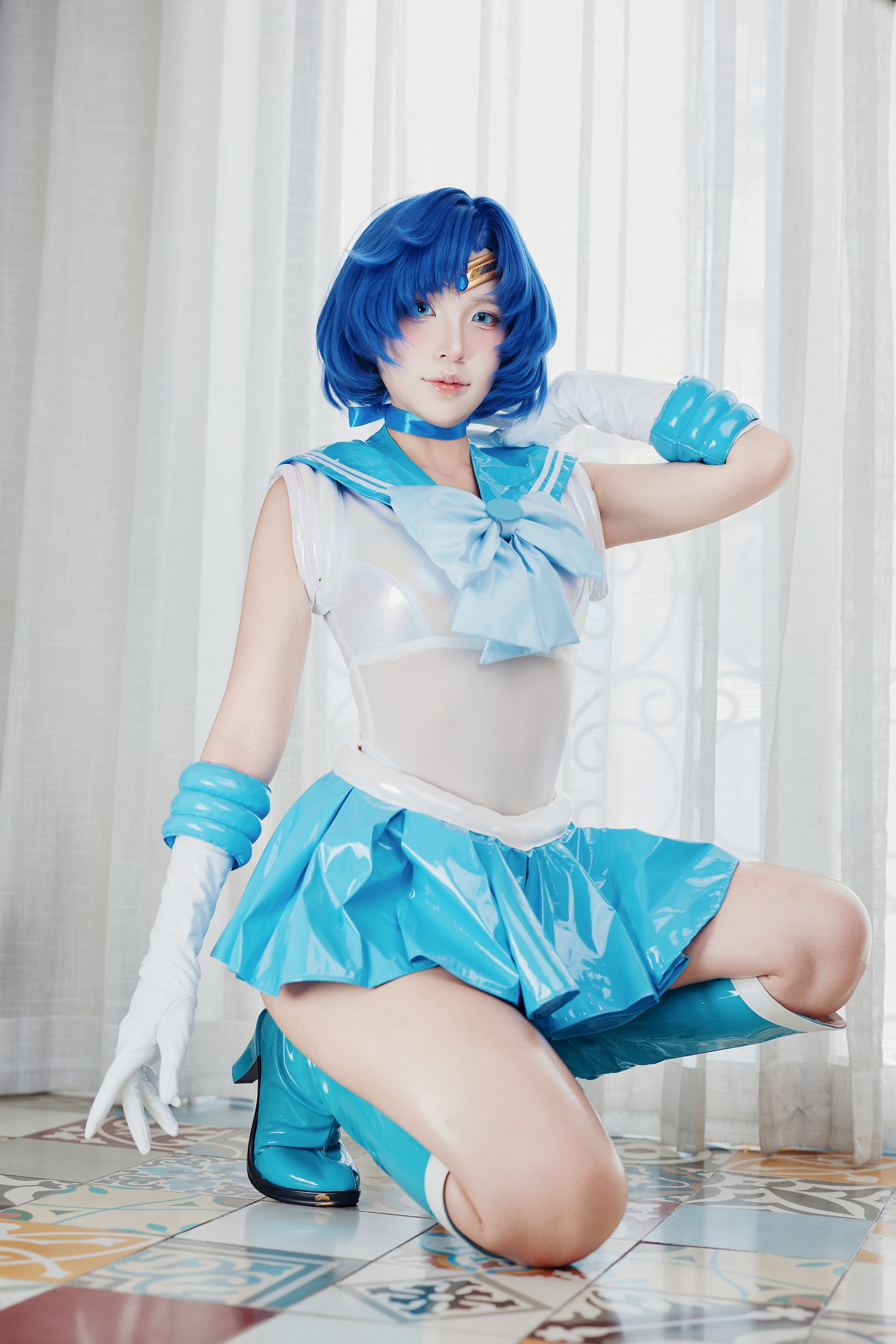 Puy Puy – Sailor Mercury 水手水星 Cosplay 写真（288P+10V-2.26GB）美少女战士插图5