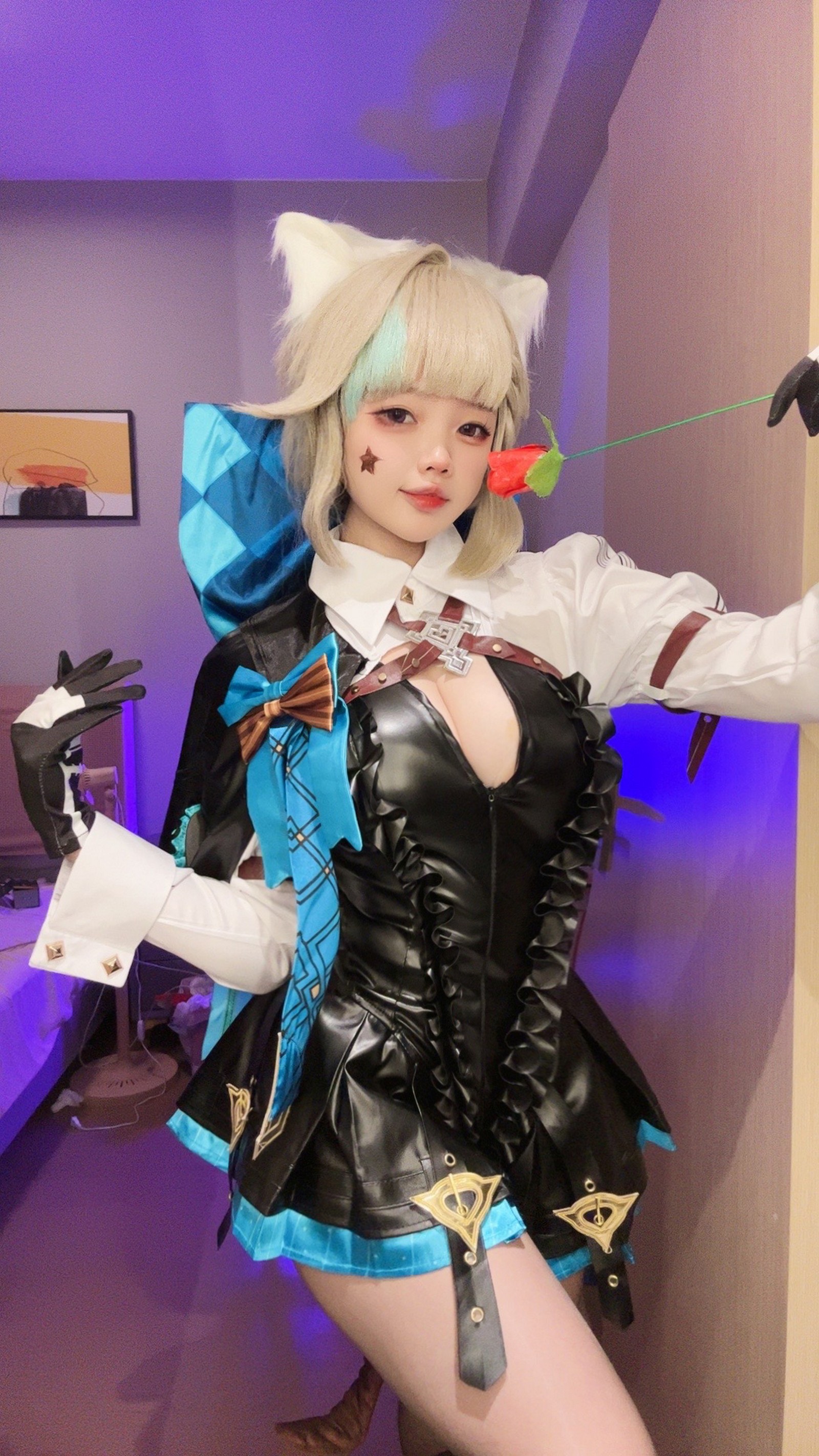 小瑶幺幺 琳妮特 Cosplay 高清写真【53P + 2V｜180.1MB】插图5