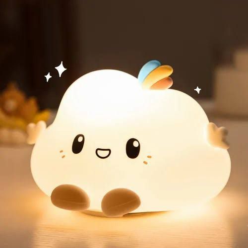Rechargeable Cute Cloud Silicone Night Light