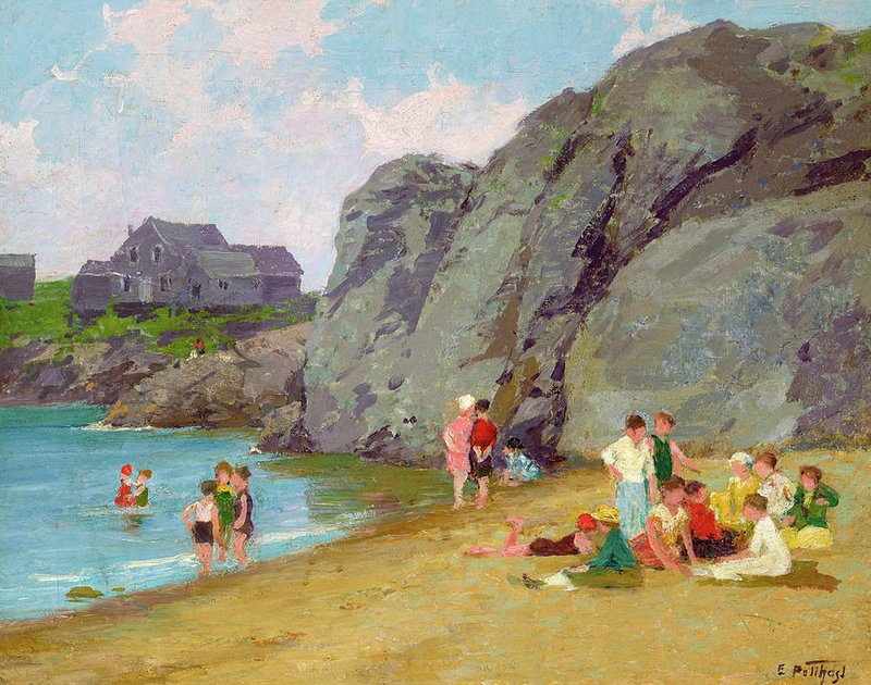 the-bathing-hour-edward-henry-potthast