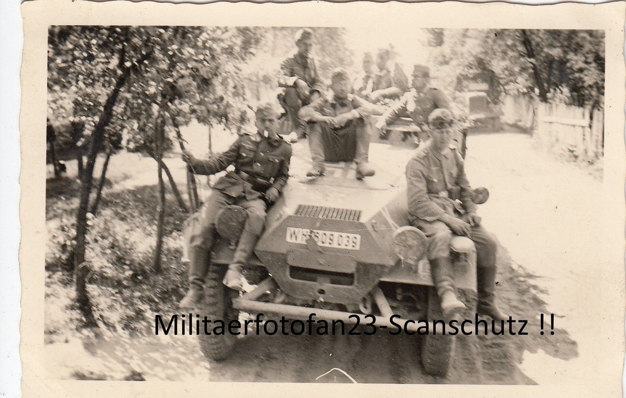 7.Pz.Div.in Rußland Panzer-Beobachtungswagen u.S