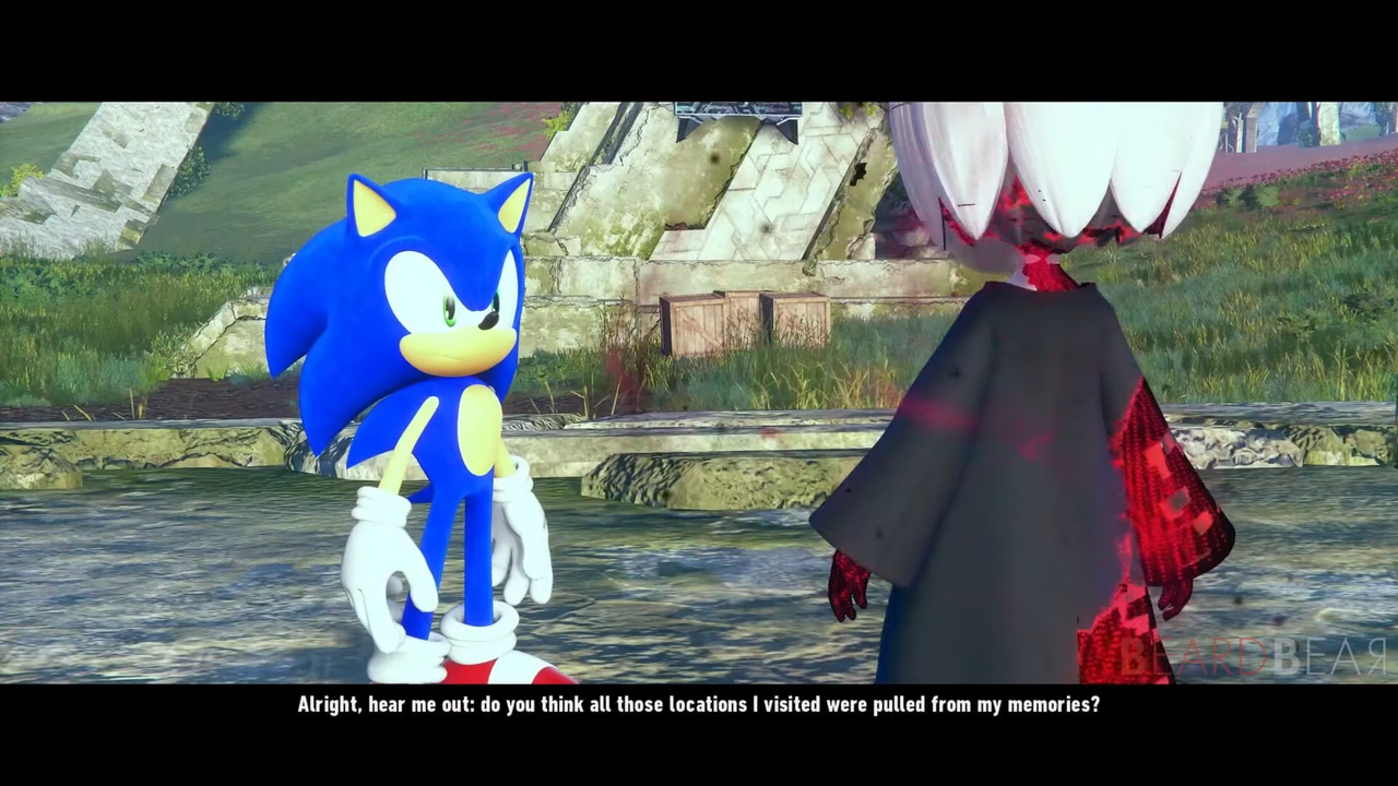 Sonic Frontiers - All Cutscenes The Movie HD 1-45-40 screenshot