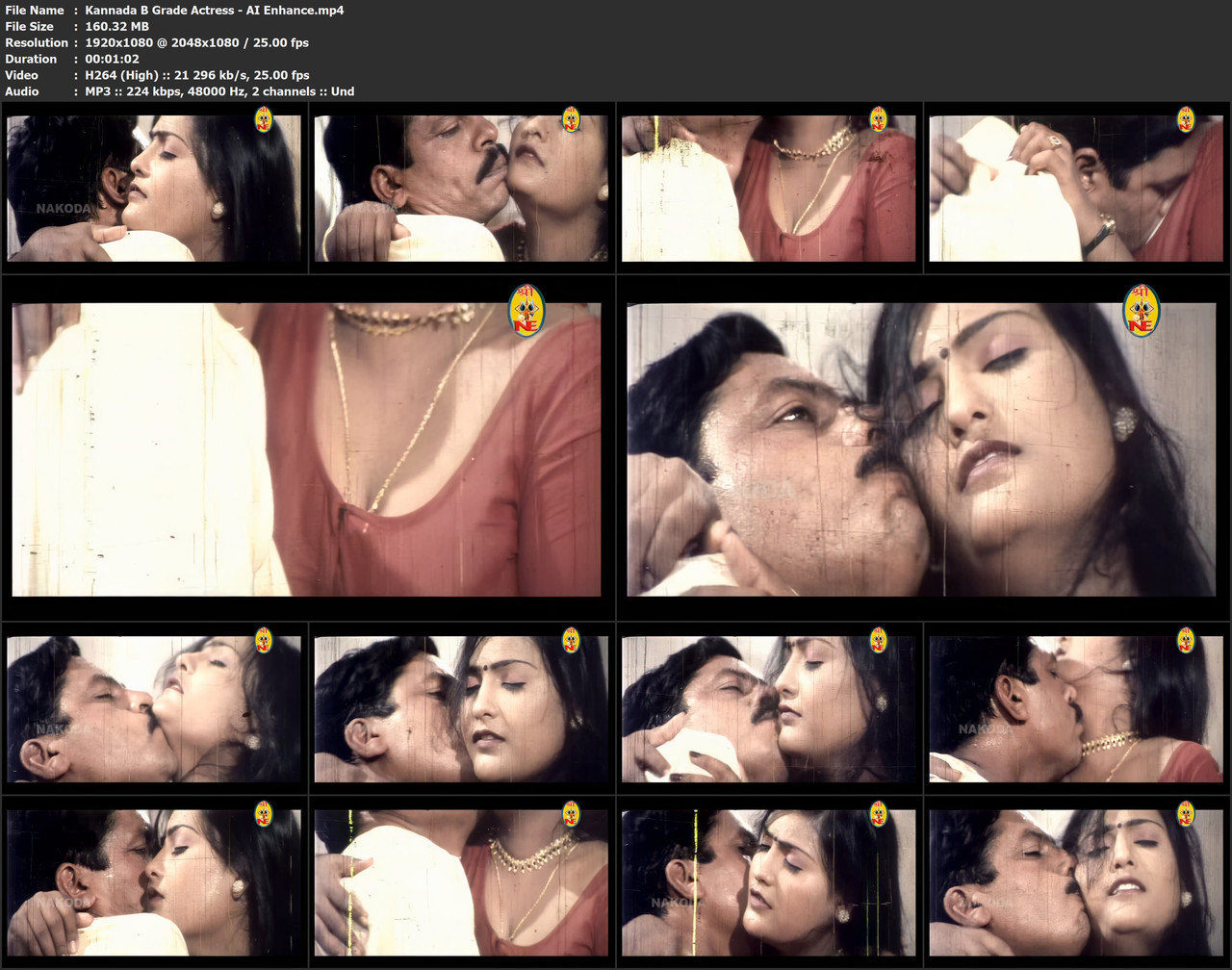 Kannada B Grade Actress AI Enhance mp4