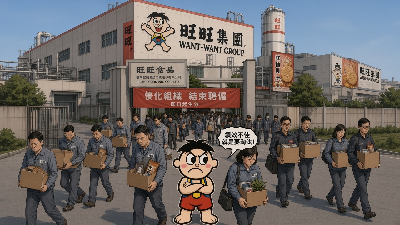旺旺集团拟裁员千人，还要员工自己写「反思报告」AI 示意图