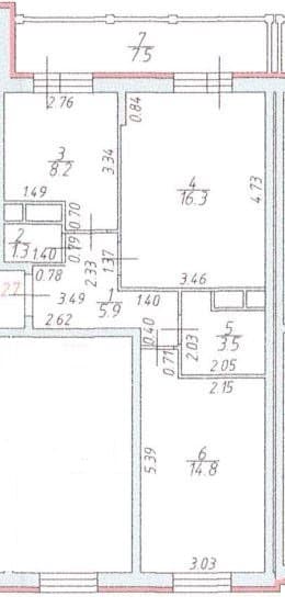 План квартиры