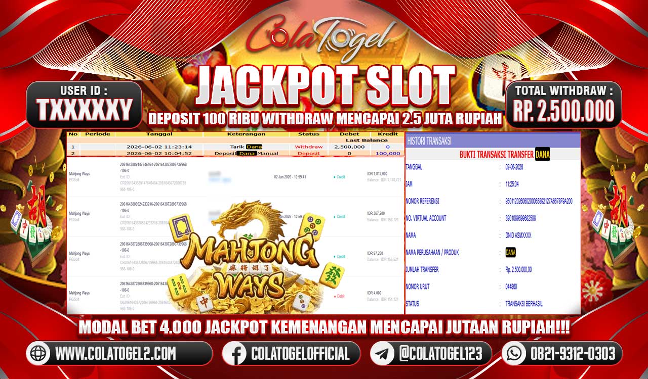 JACKPOT SLOT GACOR!!