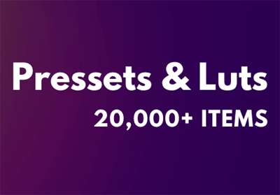 20000+ Presets & Luts