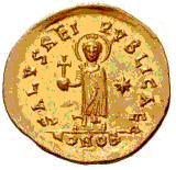 Glosario de monedas romanas. GLOBO CRUCÍFERO. 1