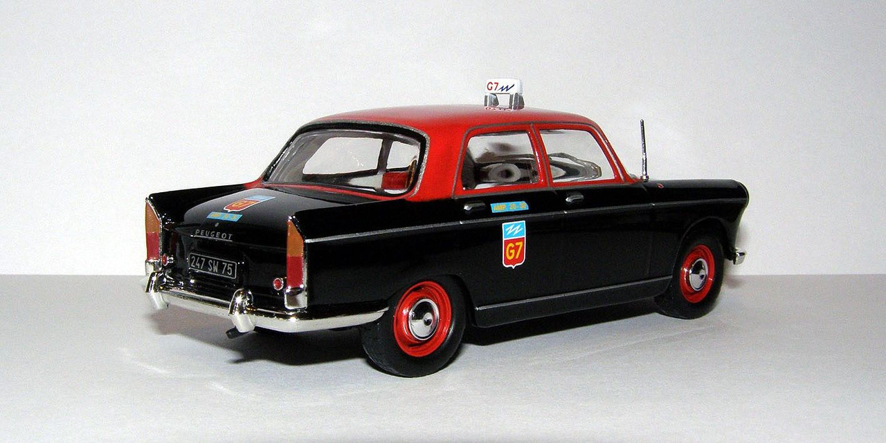 1960 Peugeot 404 Grand Tourisme Taxi Paris (IXO Models for Altaya TX#03) 2