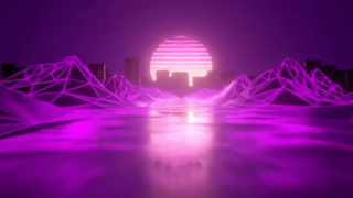 Create a Retro Style Sunset Loop in Cinema 4D with Redshift Create a Retro Style Sunset Loop in Cinema 4D with Redshift