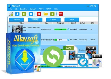 Allavsoft Video Downloader Converter 3.22.3.7374 Multilingual Portable