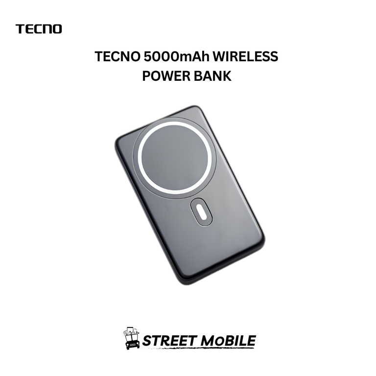 TECNO 5000MAH WIRELESS POWER BANK