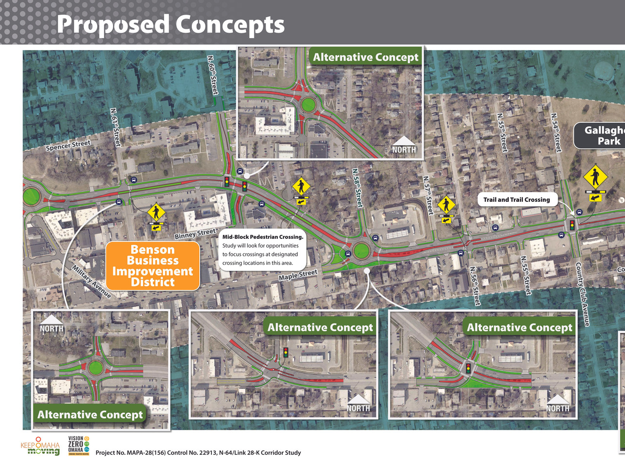 02 OPW54487 RECOMMENDED CORRIDOR DESIGN 63rd St Military Ave 08 WEB 0