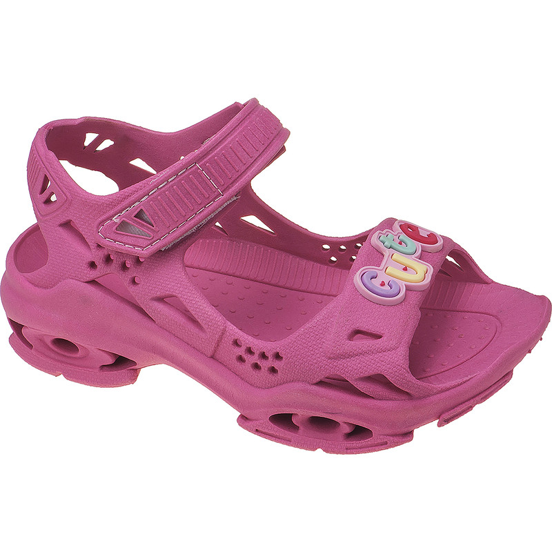 Sandália Papete com Velcro Decorada Cute miniatura 5