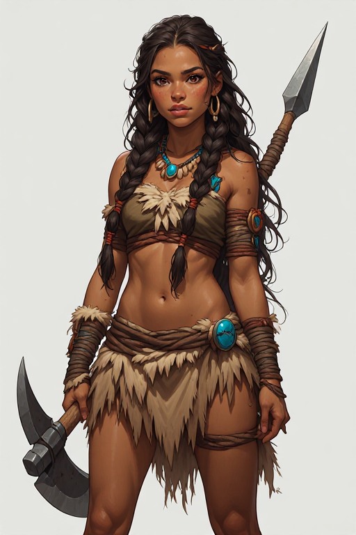 naked-polynesian-girl-warrior-(15)