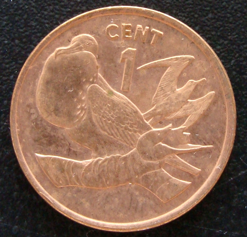 ¡¡Animales!! 1 Centavo de Dólar. Kiribati (1992) KIR-1-Centavo-D-lar-1992-rev